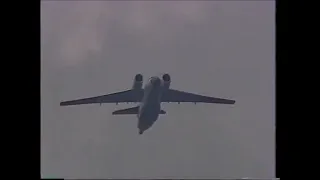 Antonov An-74 demonstration at Paris-Le Bourget airshow 1987