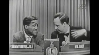 What's My Line - Sammy Davis Jr, Fred Allen