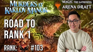 The Perfect Temur Deck Does Exist! | Mythic 103 | Road To Rank 1 | MKM Draft | MTG Arena