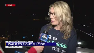 Bristol community fighting suicide stigma with 2nd annual "Out of the Darkness" walk