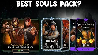 This pack is Awesome! Summer Flames Pack Opening! Lets hunt some Tower Gear and Diamonds. MK Mobile