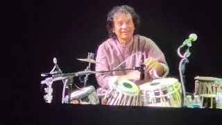 Zakir Hussain solo, Shakti concert, Ravina (Illinois) September 3, 2023