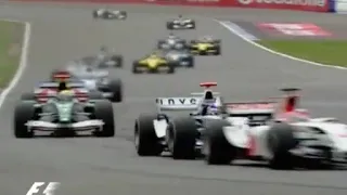 The Greatest Opening Lap in Modern F1 History - Kimi Raikkonen Silverstone 2004