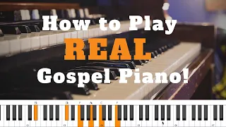 Traditional Gospel | Andrae Crouch Piano Tutorial