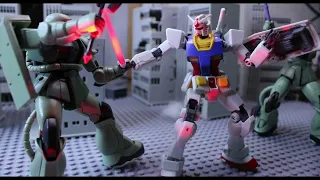 Gundam Zeon Invasion Stop motion film