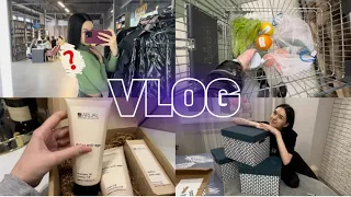 VLOG | подстригла волосы, распаковка посылки, очищаю питание, новый уход для волос