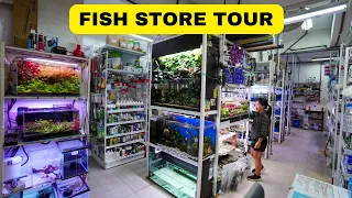 This Fish Store in Singapore has the MOST VARIETY of FISH!! THAT AQUARIUM Tampines Full Tour