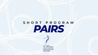 Pairs Short Program | ISU FC  Figure Skating Championships 2022 | Tallinn | #FigureSkating