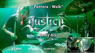 Pantera - Walk (Cover) | Justice - @ramyalidrums live @ Bike and Music Weekend | Drumcam