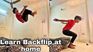 How to learn Backflip at Home - How to do Backflip Step by Step