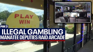 Manatee deputies raid arcade for illegal gambling