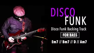 Disco Funk Backing Track - Bass Version