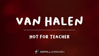 Van Halen - Hot For Teacher (Lyric Video)
