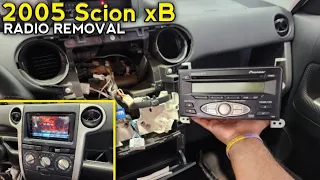 Scion XB Radio Removal Replacement and Install Upgrade