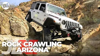 Rock Crawling Arizona in Jeep JL Wranglers on Nitto JL-Experience JLX  REUNION Part 2