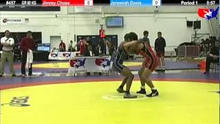 Schultz GR 60 KG Quarterfinal: Jimmy Chase (NYAC) vs. Jeremiah Davis (U.S Army)