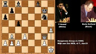 Viswanathan Anand vs Boris Gelfand (1996)