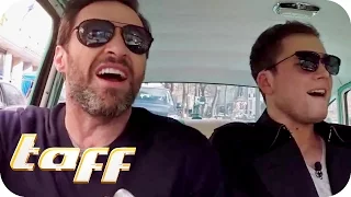 Karaoke mit Hugh Jackman und Taron Egerton | taff | ProSieben