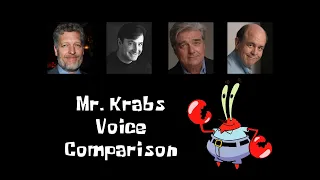 Mr. Krabs Voice Comparison (REUPLOADED)