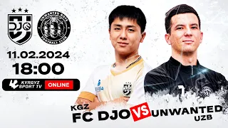 FC Djo (KGZ) - UNWANTED (UZB) l Медиа футбол 2024©