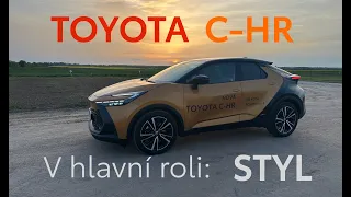 Nová TOYOTA C-HR, recenze 2024. Stylovka není pro každého.