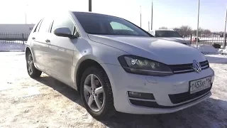 2013 Volkswagen Golf 1.4 TSI DSG Highline. Start Up, Engine, and In Depth Tour.