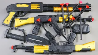 New Shape Shoot Gun And Realistic ak 47 Gun | Plastic Knif