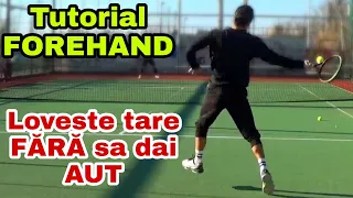 Cum sa joci tenis de camp mai bine - TREBUIE SA FACI ASTA LA FOREHAND - Tutorial Tenis la Minut