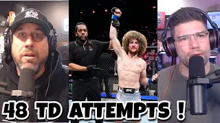 Merab just DOMINATED Yan! 48 takedown attempts! Reaction and opinions.