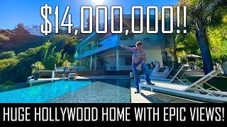 HUGE HOLLYWOOD HOME ABOVE SUNSET STRIP!(EPIC VIEW)