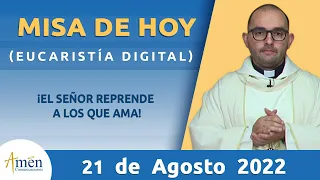 Misa de Hoy Domingo 21 de Agosto 2022 l Eucaristía Digital l Padre Carlos Yepes l Católica l Dios