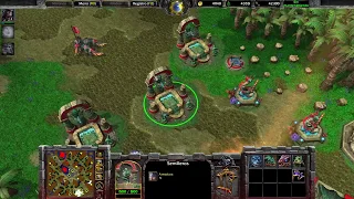 Warcraft 3 Reforged Naga Vs Undead Gameplay