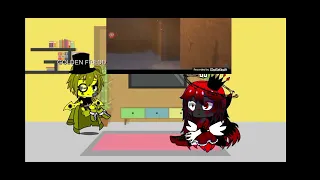 Goldie and dd react to my demons fnaf