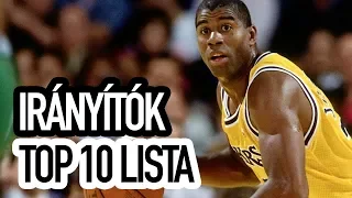 AZ NBA TOP 10 IRÁNYÍTÓJA... az elmúlt 30 évben