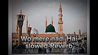 wo mere nadi hai.  slowed reverb. subscribe.     madina 🖐️🇨🇮