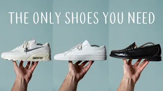 The Only 3 Shoes You Need | A Minimal Shoe Collection For Men