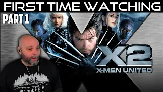 Checkmate! X2 X-MEN UNITED (2003) - First Time Watching  -  Movie Reaction - Part 1/2