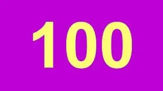 Tellesang - Telle til 100 på Norsk - Norwegian Numbers