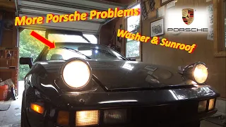 MORE Porsche Problems...Washer & One-Way Sunroof ('84 928 S)