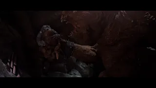 Luke Skywalker Vs Jabbas' Rancor