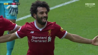 Mohamed Salah First Goal EPL Liverpool vs Watford