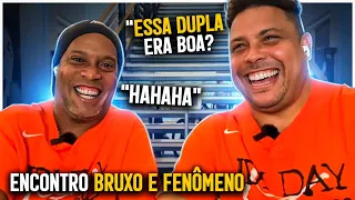 ENCONTRO LENDÁRIO! RONALDO E BRUXO SE ENCONTRAM NA SEDE DA NIKE! | Cortes RonaldoTV