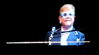 Elton John Farewell Yellow Brick Road Tour Show Most of Live Hit Songs "Your Song" Encore Included