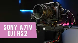 Sony A7IV DJI RS2 setup - with smallrig cage and tamron 17-28