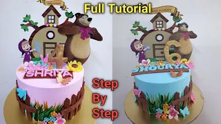 Masha And The Bear Theme Cake | Masha And The Bear Birthday Cake | Satyam Cakes