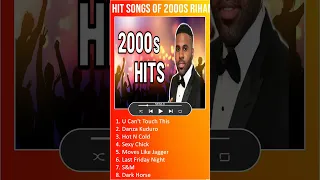 Hit songs of 2000s - Rihanna, Flo Rida, Lady Gaga, The Black Eyed Peas, Katy Perry #shorts