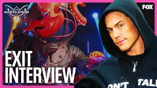 Exit Interview: Tom Sandoval as Diver | Season 10 | The Masked Singer