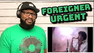 Foreigner - Urgent (Official Music Video) | REACTION