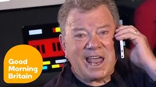 William Shatner Answers Twitter Questions In Crazy Interview! | Good Morning Britain