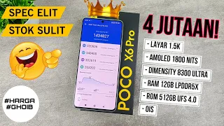 HP 4 Jutaan Storage nya setara HP 10 Jutaan! UFS 4.0 512GB - UNBOXING POCO X6 PRO INDONESIA